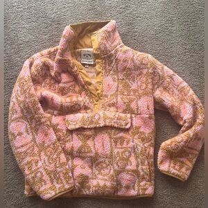 Billabong Mock neck fleece size medium